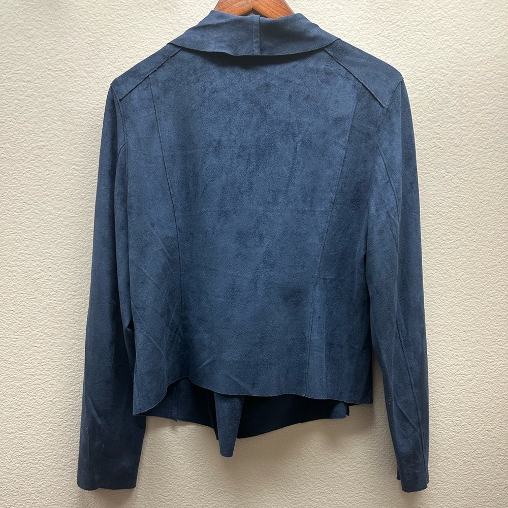 BLANKNYC-Drape Front Faux Suede Jacket - Picture 9 of 9